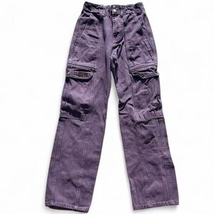 BDG Urban Outfitters Vintage Y2K Multi-Pocket Cargo Skate Pants in Purple
